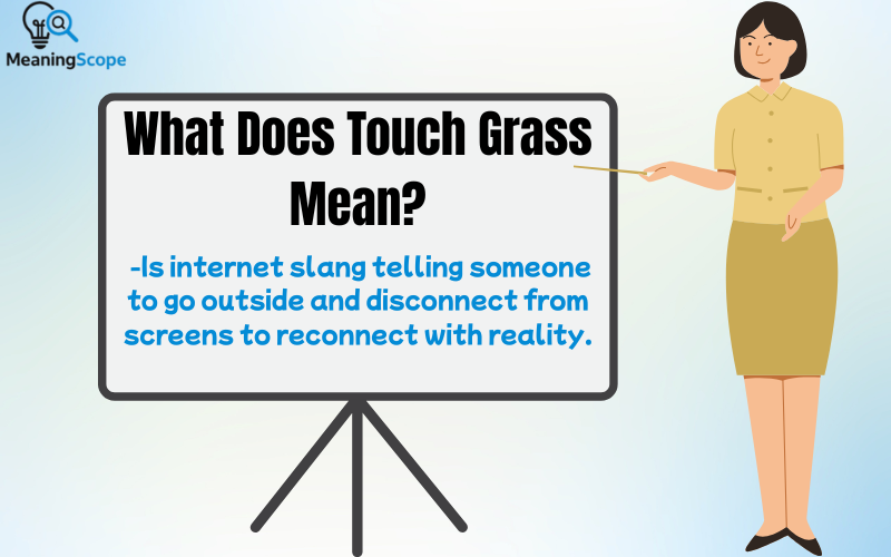 What Does Touch Grass Mean?