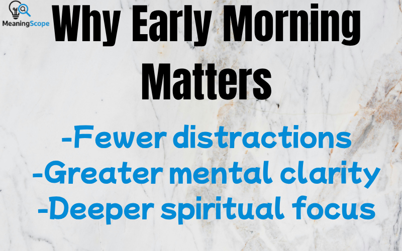 Biblical Meaning Of Waking Up At 4am