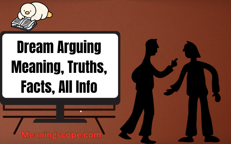 Dream Arguing Meaning