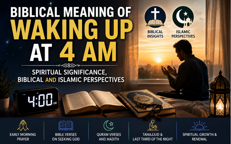 Biblical Meaning of Waking up at 4am