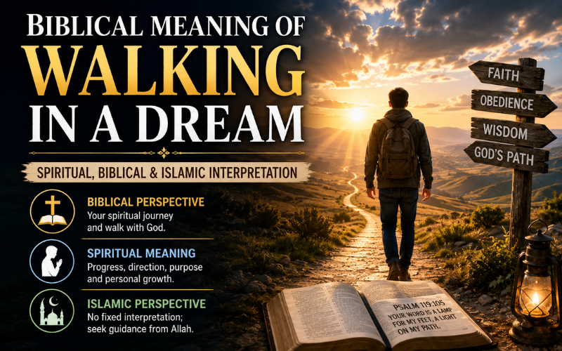 Biblical Meaning of Walking in a Dream