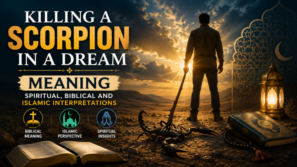 Killing Scorpion in Dream Meaning