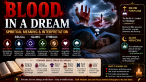 Spiritual Meaning of Seeing Blood in a Dream