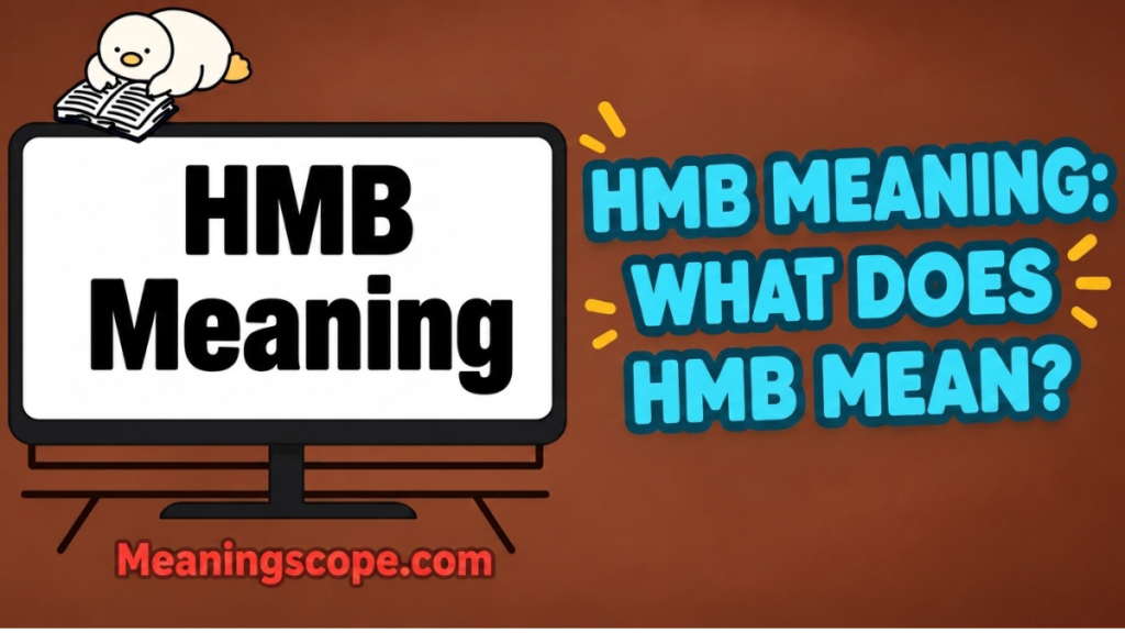 HMB Meaning