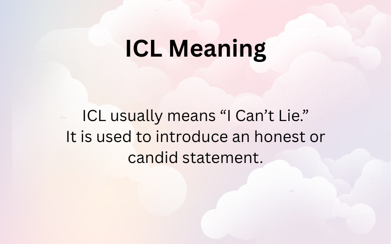 ICL Meaning