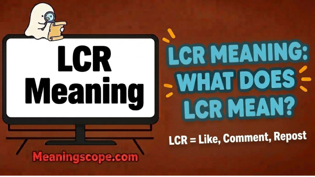 LCR Meaning
