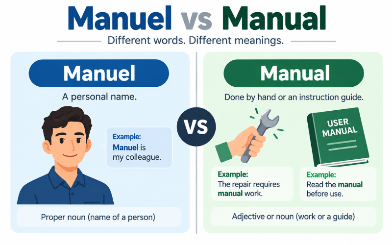 Manuel vs Manual