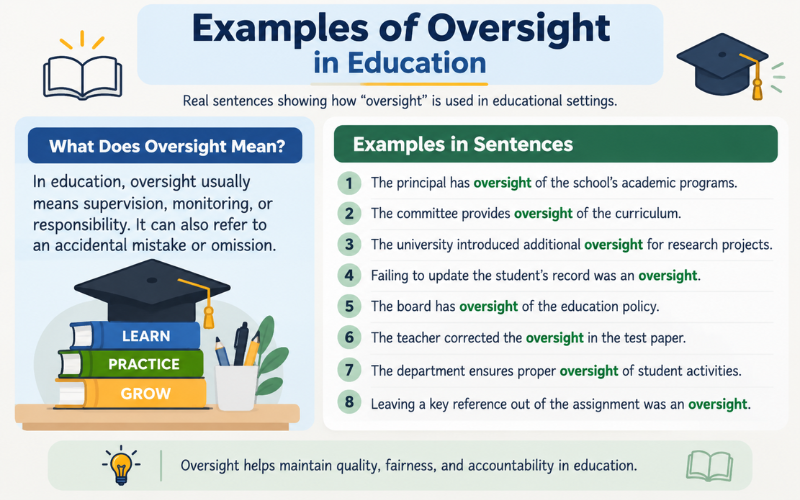 Oversight vs Oversite Differences