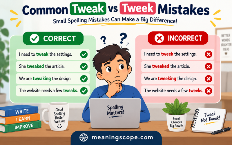 Tweek vs Tweak