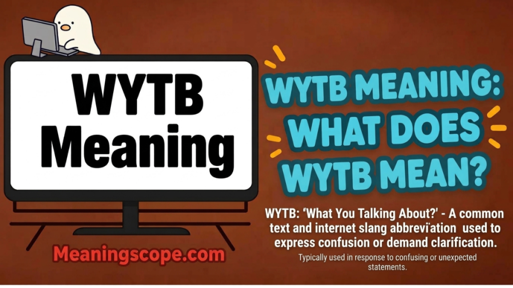 WYTB Meaning in Text