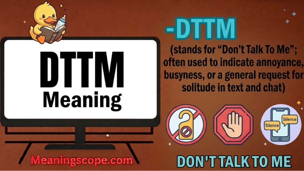 DTTM Meaning