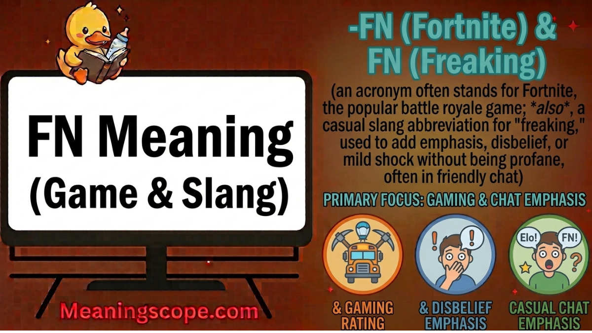 FN Meaning: What Does FN Mean in Text? - meaningscope.com