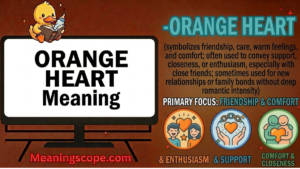 Orange Heart Meaning