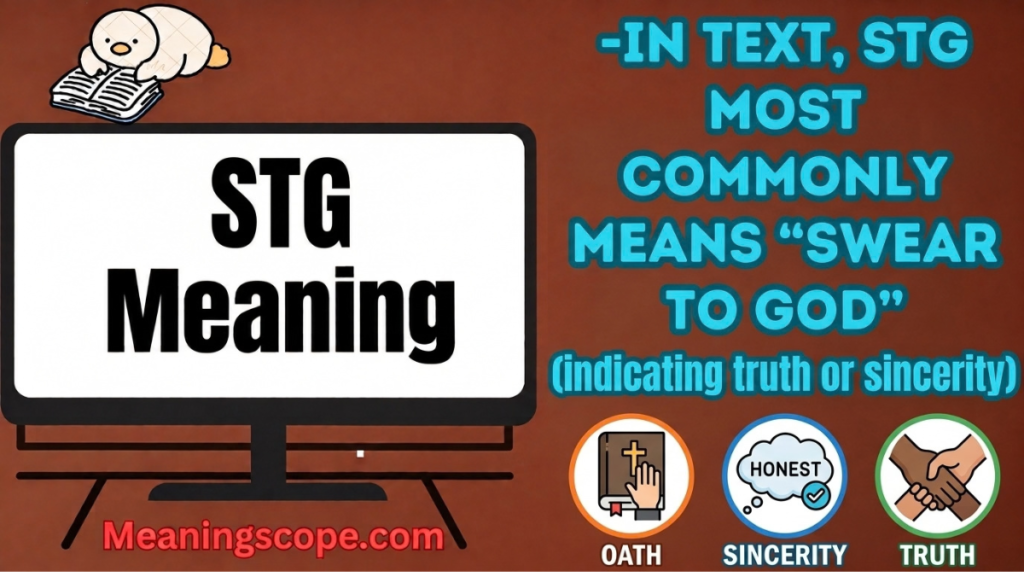 STG Meaning