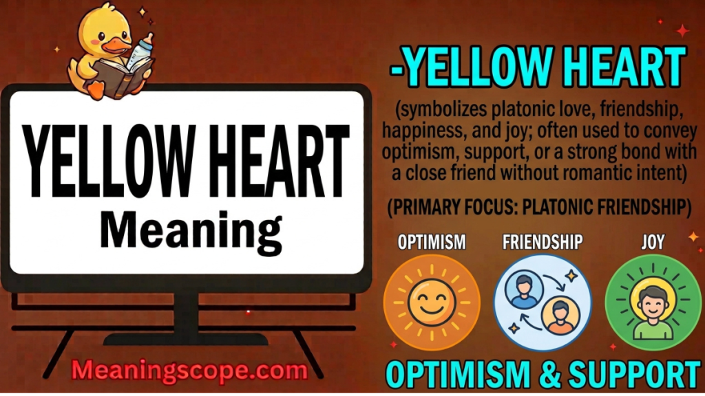 Yellow Heart Meaning